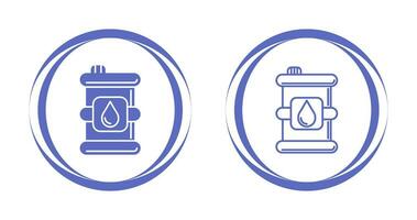 icône de vecteur de baril de pétrole