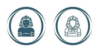 icône de vecteur de pharaon