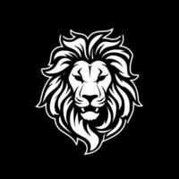 Lion - minimaliste et plat logo - vecteur illustration