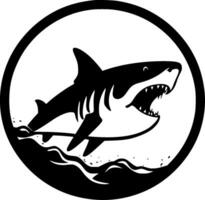 requin - haute qualité vecteur logo - vecteur illustration idéal pour T-shirt graphique