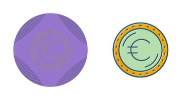 icône de vecteur de devise euro