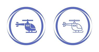 icône de vecteur d'hélicoptère