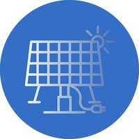 conception d'icône de vecteur d'énergie solaire