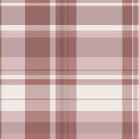 tartan modèle plaid de vérifier Contexte texture avec une sans couture en tissu vecteur textile.