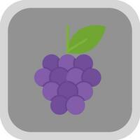 conception d'icône de vecteur de raisins