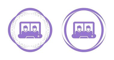 icône de vecteur de classe en ligne