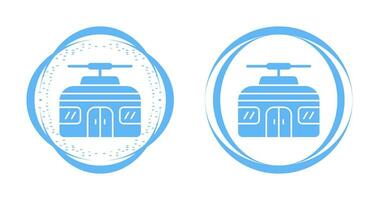icône de vecteur de téléphérique