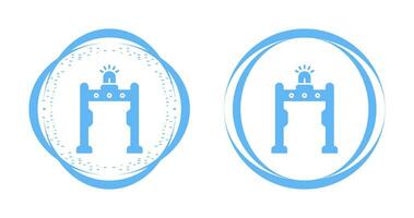 icône de vecteur de détecteur de métaux