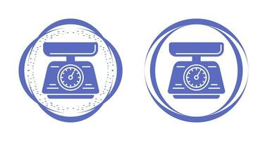 icône de vecteur d'échelle de poids