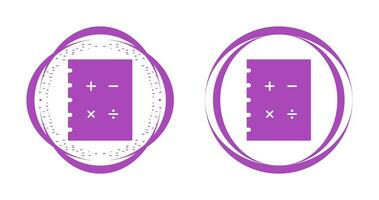 icône de vecteur de mathématiques