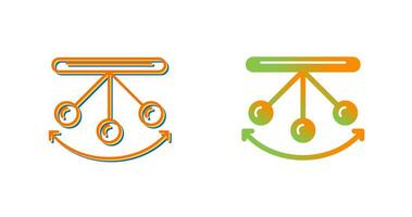 icône de vecteur de pendule