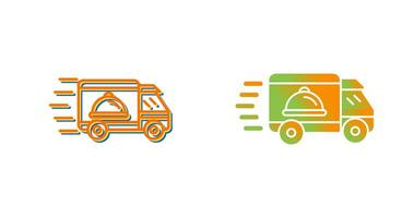 icône de vecteur de livraison de nourriture