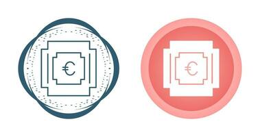 icône de vecteur symbole euro