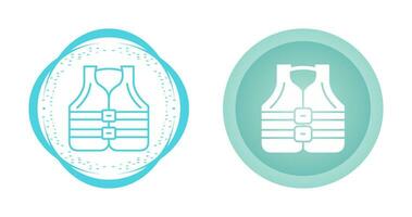 icône de vecteur de gilet de sauvetage