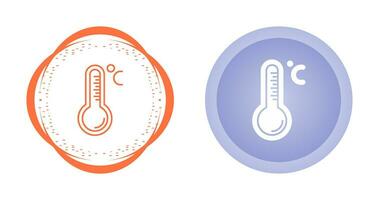 icône de vecteur de thermomètre
