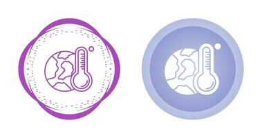 icône de vecteur de réchauffement climatique