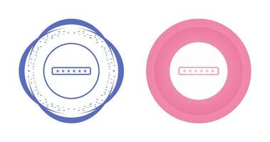 icône de vecteur de champ de mot de passe