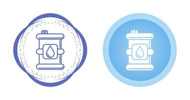 icône de vecteur de baril de pétrole