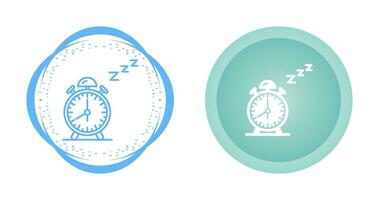 icône de vecteur de temps de sommeil