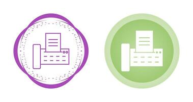 icône de vecteur de télécopie