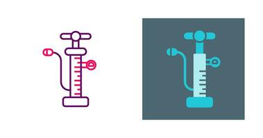 icône de vecteur de pompe à air