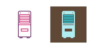 icône de vecteur de climatiseur mobile
