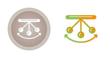 icône de vecteur de pendule