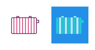 icône de vecteur de radiateur de chaleur