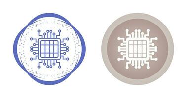 icône de vecteur de processeur