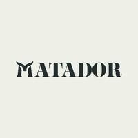 vecteur matador texte logo conception