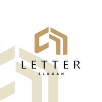 minimal initiale cm lettre logo, moderne et luxe icône vecteur modèle élément