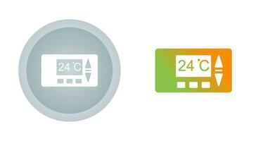 icône de vecteur de thermostat