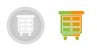 icône de vecteur de commode