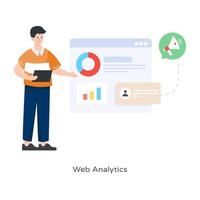 analyse web et statistiques vecteur