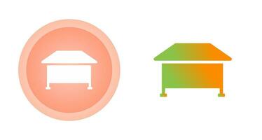 icône de vecteur de table de conférence