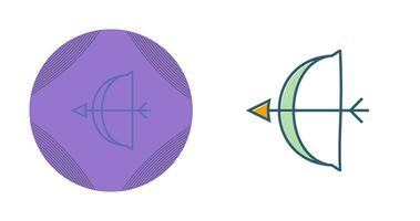 icône de vecteur de tir à l'arc