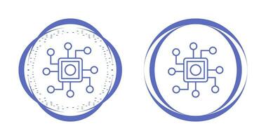 icône de vecteur de circuit