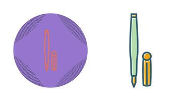 icône de vecteur de stylo plume