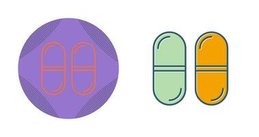 icône de vecteur de capsules