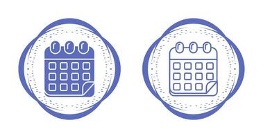 icône de vecteur de calendrier