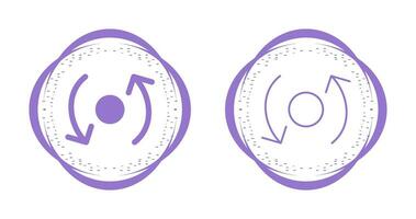 icône de vecteur de synchronisation