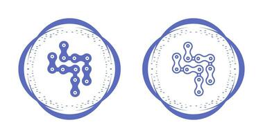 icône de vecteur de chaîne de cycle