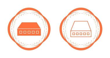 icône de vecteur de commutateur réseau