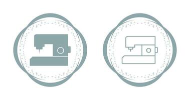 icône de vecteur de machine à coudre