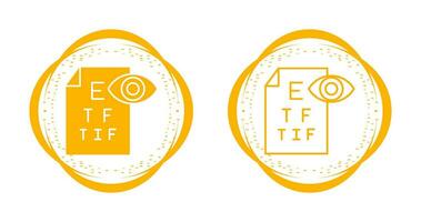 icône de vecteur de test oculaire