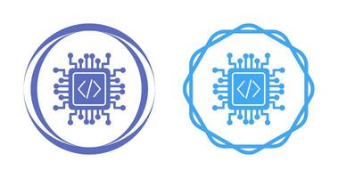 icône de vecteur de processeur