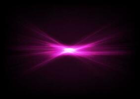 brillant brillant violet embrasé laser des rayons abstrait Contexte vecteur