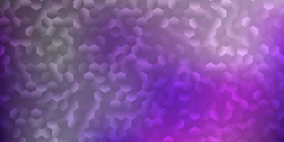 motif vectoriel violet clair avec des hexagones.
