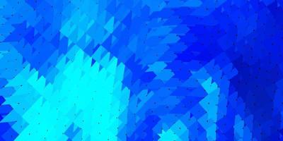 fond d'écran de polygone dégradé vecteur bleu clair.