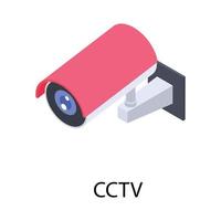 caméra de sécurité CCTV vecteur